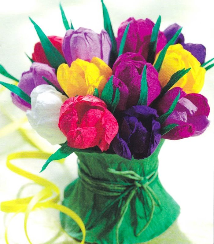 Do -it -yourself tulips ideas: photo
