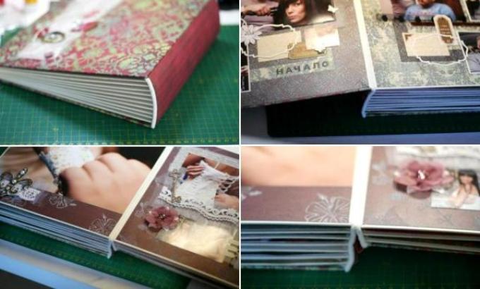 Scrapbooking style binding example