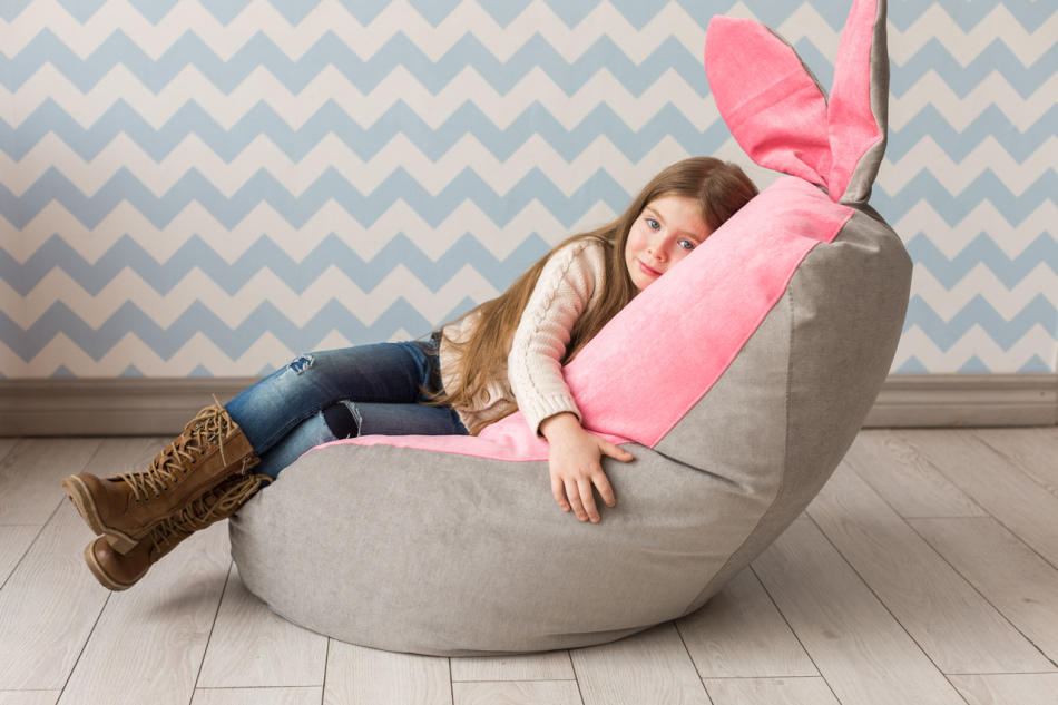 A chair for a girl's bedroom