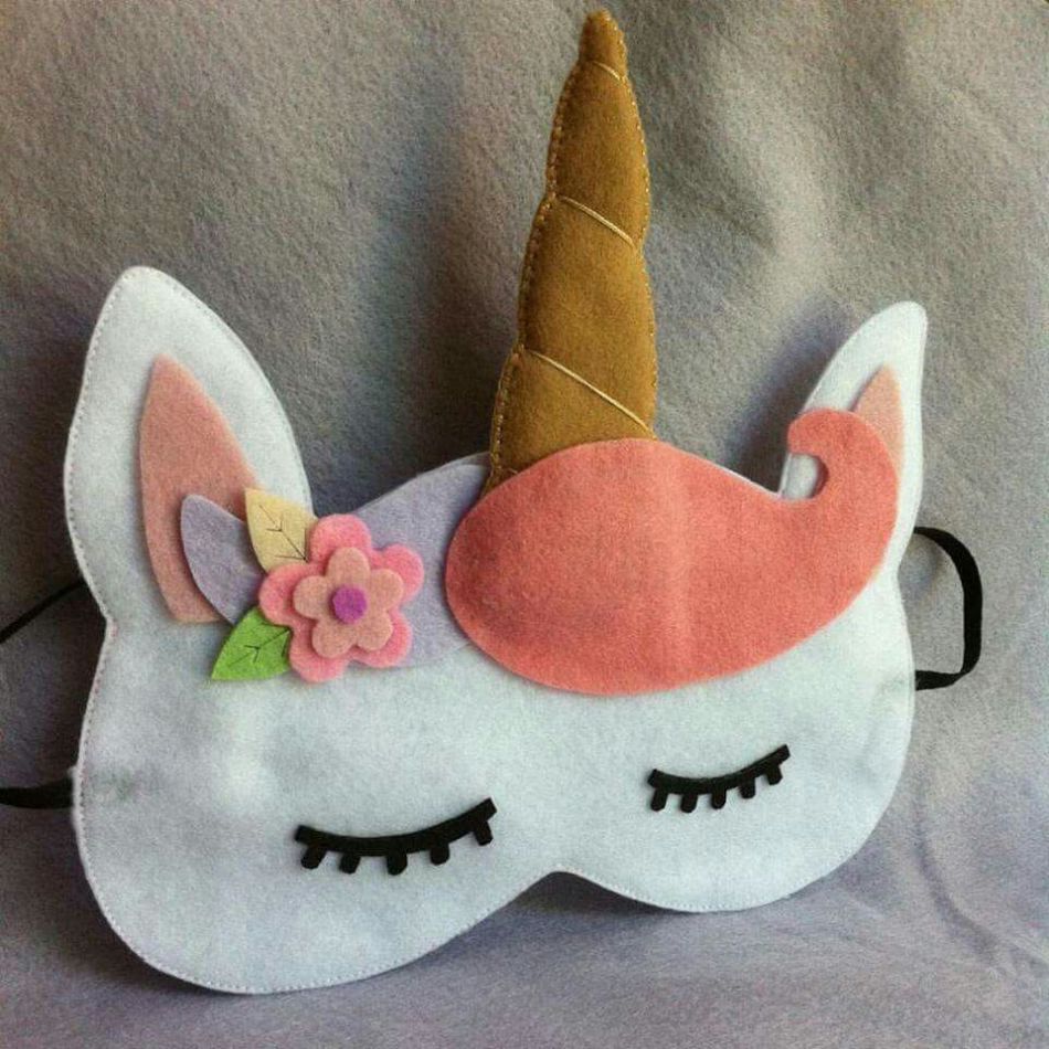 Unicorn from felt