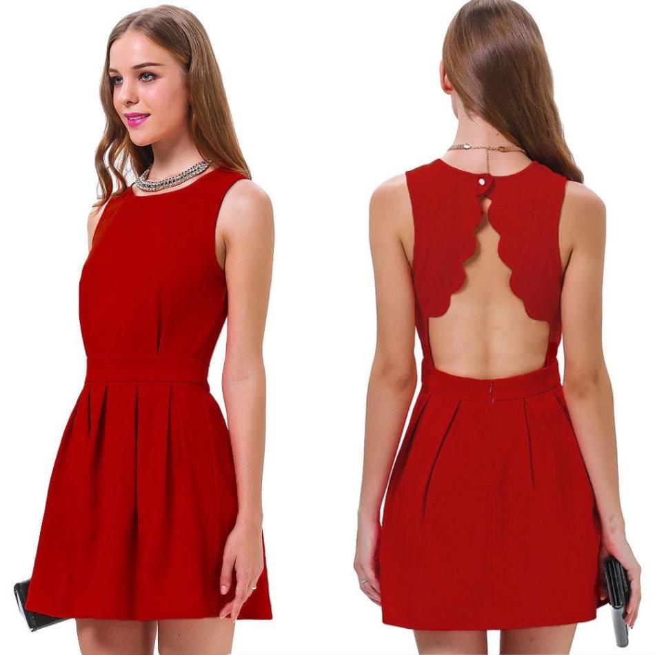 How to buy a short dress with an open back on Aliexpress: review, catalog, price