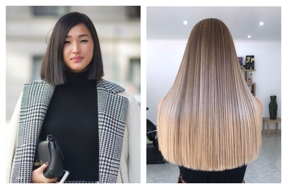 Length with a flat cut - trend 2022-2023