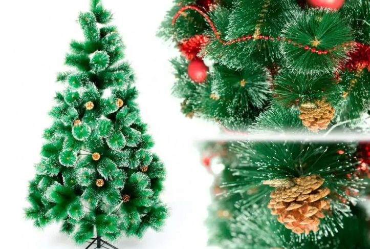 Umetno božično drevo iz ribiške linije