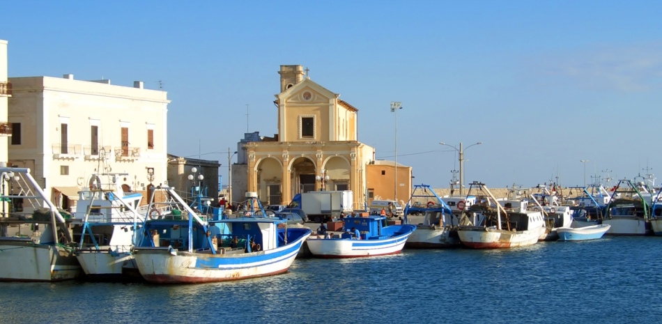 Port Gallipoli, Pouilles, Italie