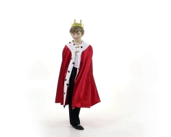 Κοστούμι του βασιλιά για ένα αγόρι με τα δικά σας χέρια: βήμα -βύθιση οδηγίες, μοτίβα, φωτογραφία