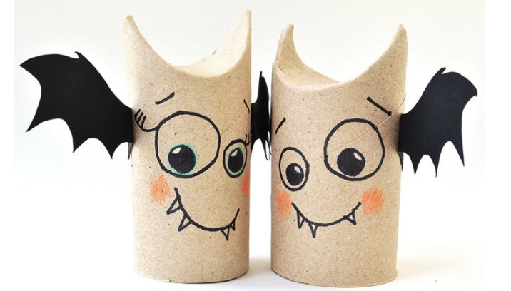 DIY Halloween crafts from bushings from bushings