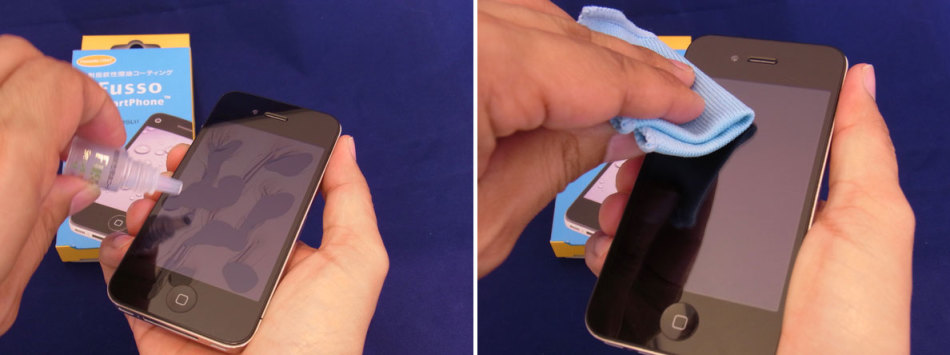 How to stick a protective film on an iPhone