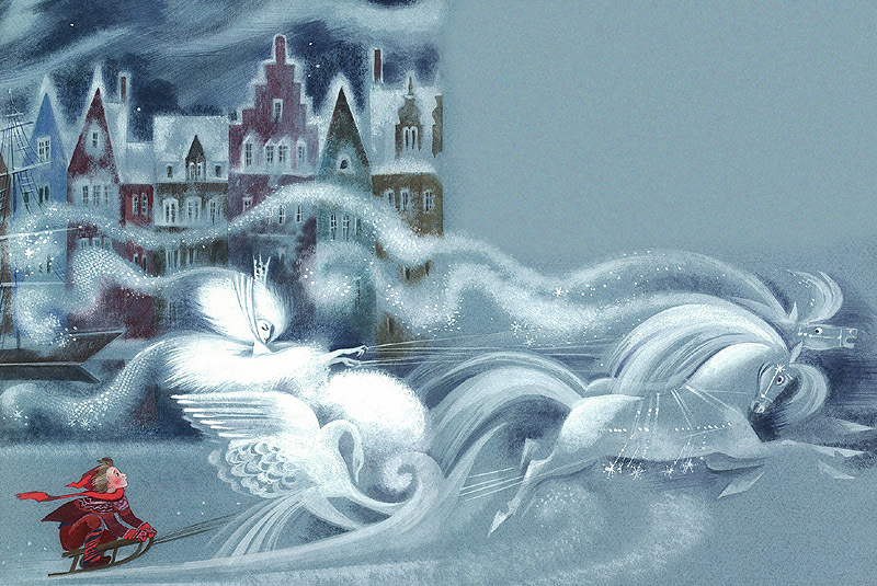 Fairy Tale Snow Queen in a new festive way