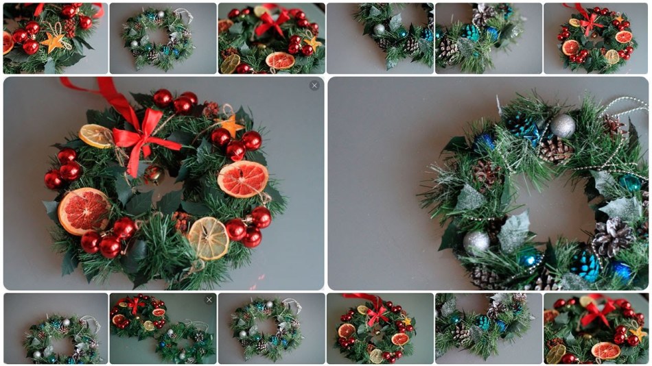Different types of wreaths