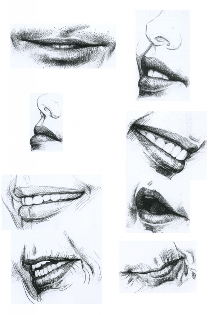 Hogyan kell az ajkakat rajzolni