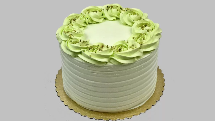 Фисташковый цвет крема для торта