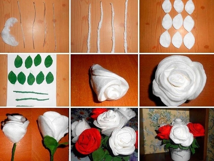 The algorithm for creating a rose