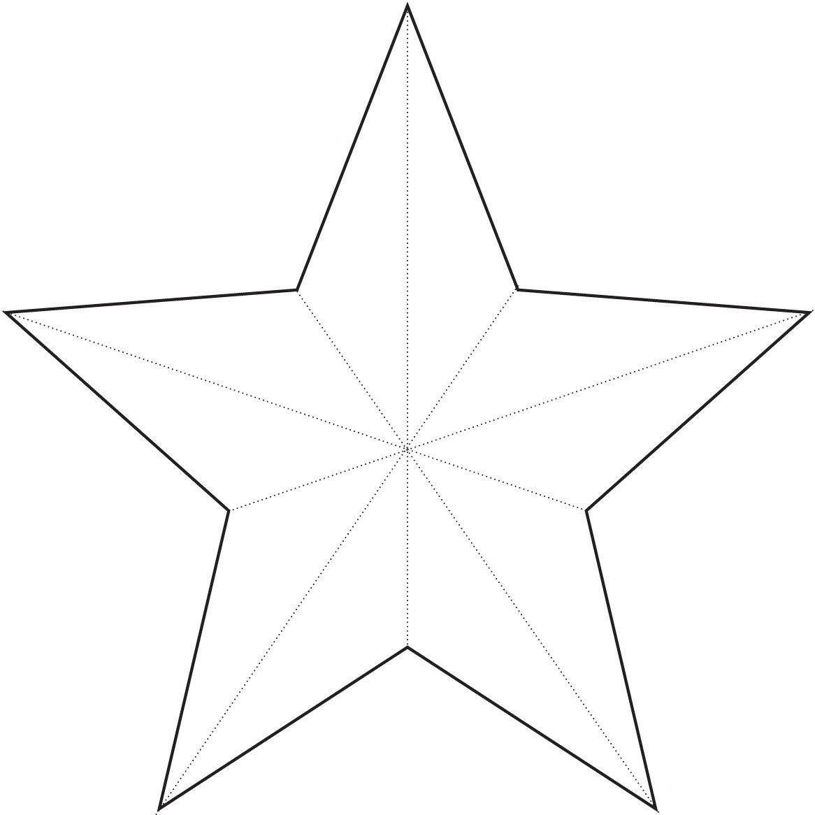 Star template