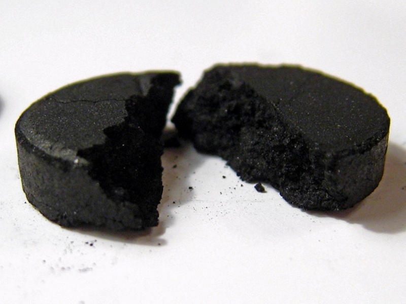 You can brush your teeth with activated coal no more than 1 time per month