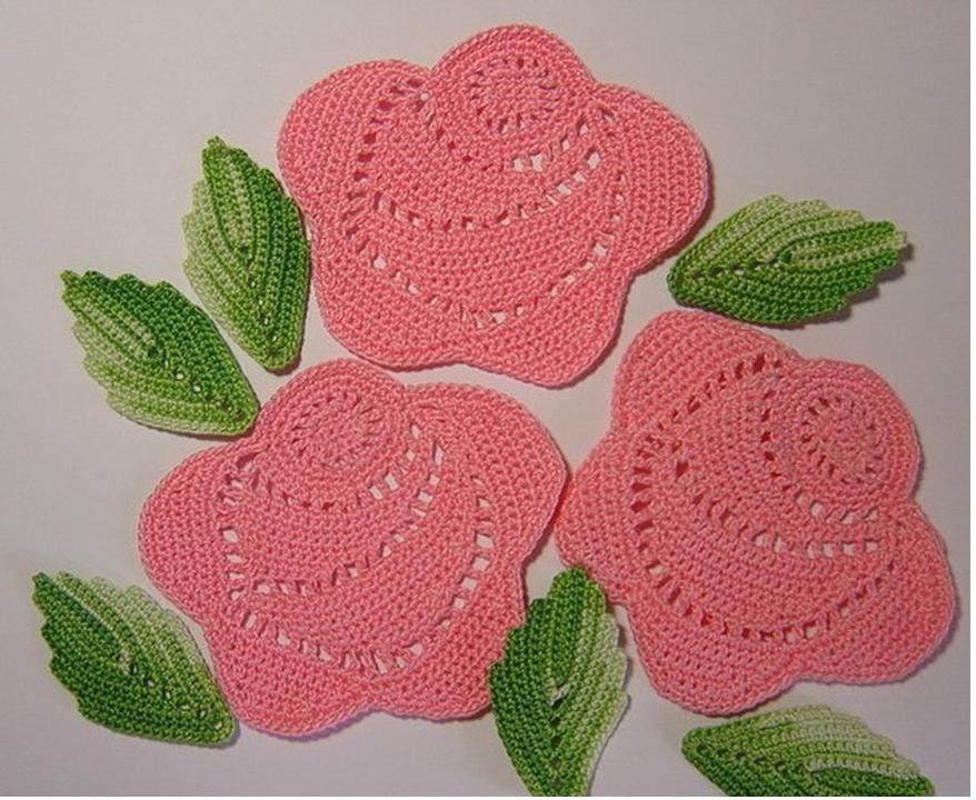 Irish Crocheted Lace, Motive 19