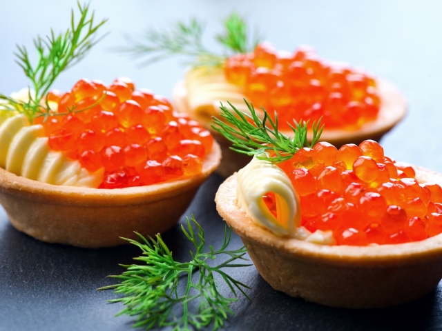 Canape lezat dengan kaviar ikan untuk prasmanan yang meriah: resep dengan foto. Tartlet dengan kaviar ikan ke meja perayaan: resep untuk mengisi