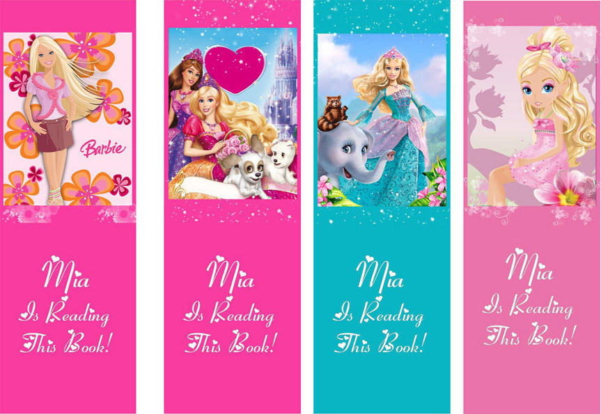 Book bookmarks for girls