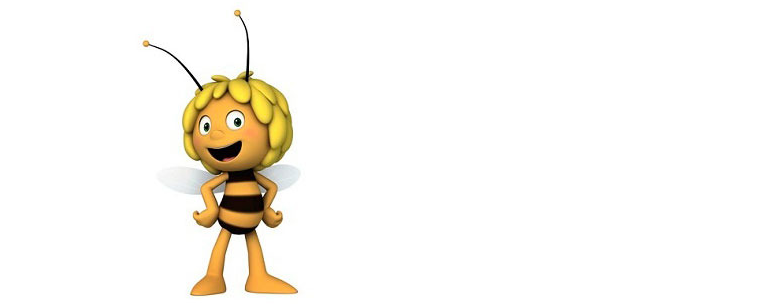 Lepo narisana čebela maja