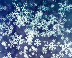 Snowflakes of snowflakes on windows for printing - the best selection of templates