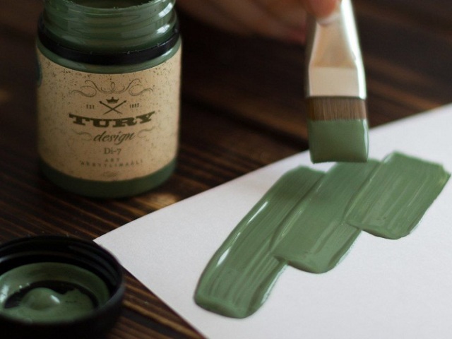 Как получить темно-зеленый цвет путем смешивания красок?