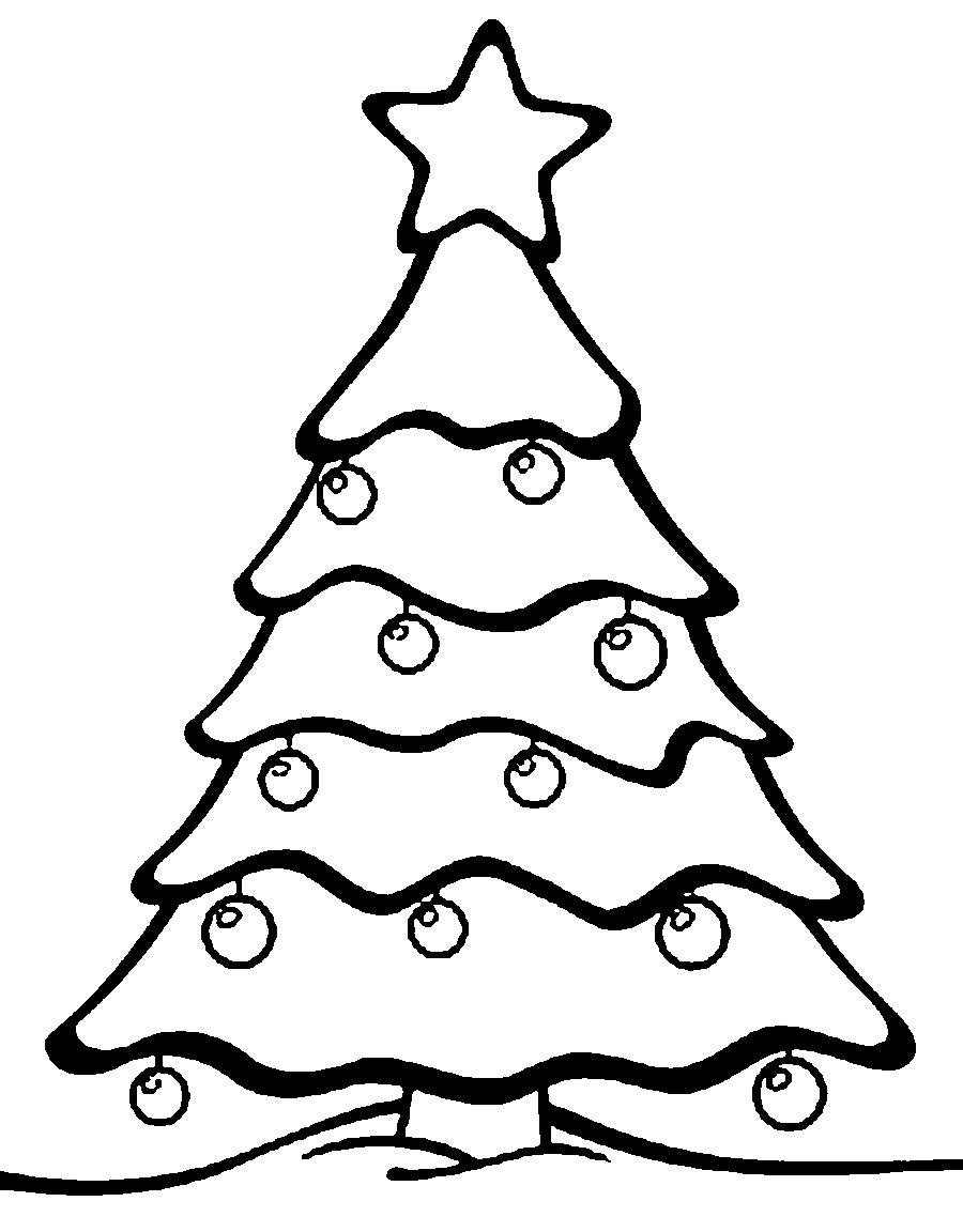 Schablonen von Weihnachtsbäumen mit interessanten Tops, Beispiel 2