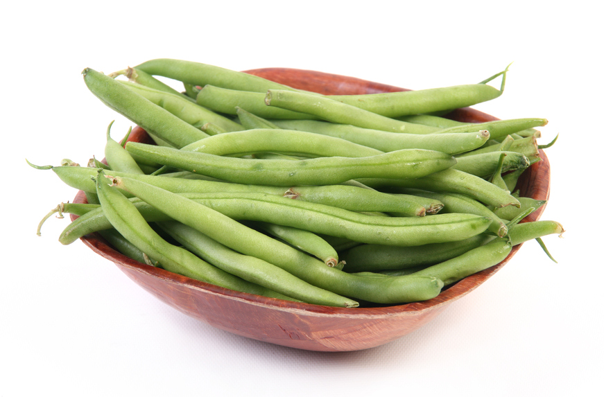 The pitch beans are low -calorie.