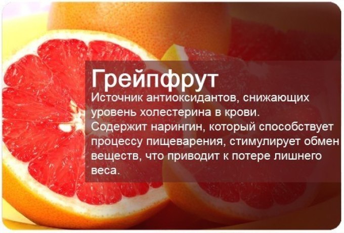 A grapefruit előnyei