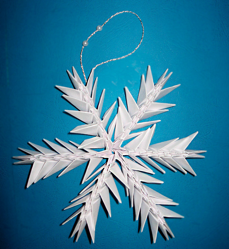 Origami kepingan salju, foto2