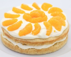 Κέικ και γλυκά από τα Tangerines: Συνταγές, φωτογραφίες. Πώς να διακοσμήσετε όμορφα το κέικ των Tangerines, Kiwi, Banana, Chocolate;