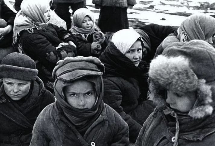 Fotografije otrok obleganega Leningrada