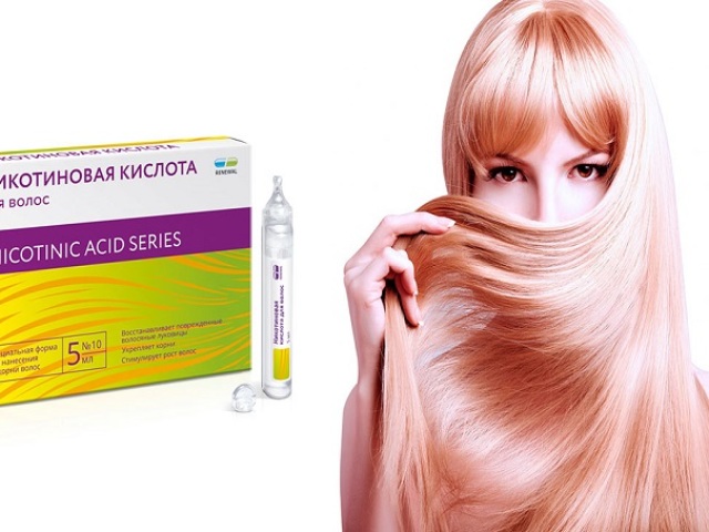 Никотиновая кислота (витамин B3 или PP) для роста волос — как правильно применять в ампулах: инструкция, рекомендации, противопоказания