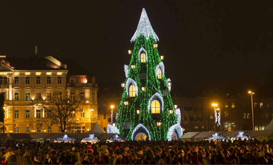 Die schönsten Weihnachtsbäume der Welt