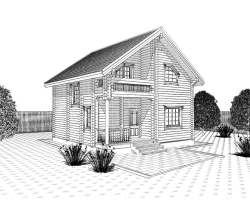 How to draw a beautiful house of your dreams with a pencil in stages? How to draw a two -story house?