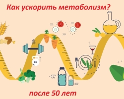 How to disperse metabolism to a person after 50 years: recommendations of doctors, drugs, vitamins, diet, improving the metabolism of the body, folk recipes, reviews
