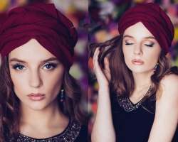 De quoi et comment coudre un turban, un turban avec vos propres mains: idées, motifs, photos