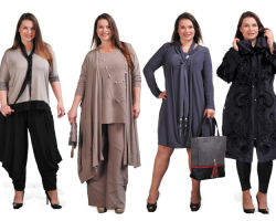 Come vestire ragazze e donne piene? Stile di abbigliamento per pieno. Immagini eleganti