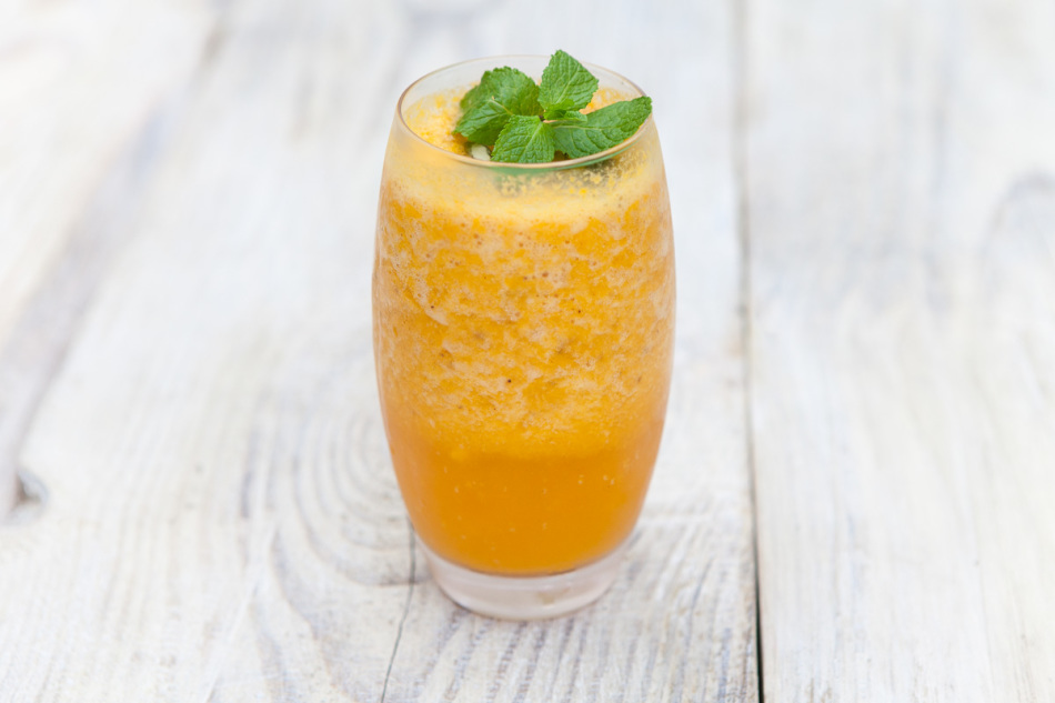 Smoothies mit Kürbis, Grapefruit und Banane