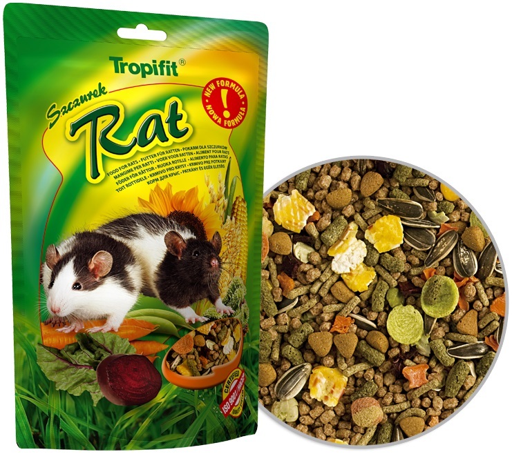 Feed for rats