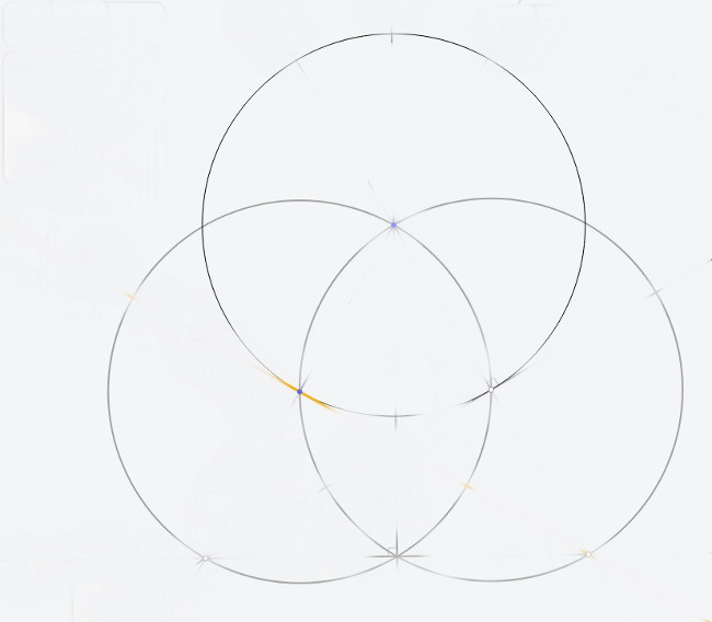 Three circles