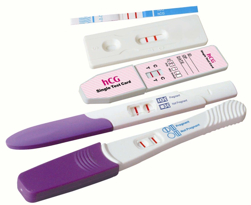 Différents tests de grossesse