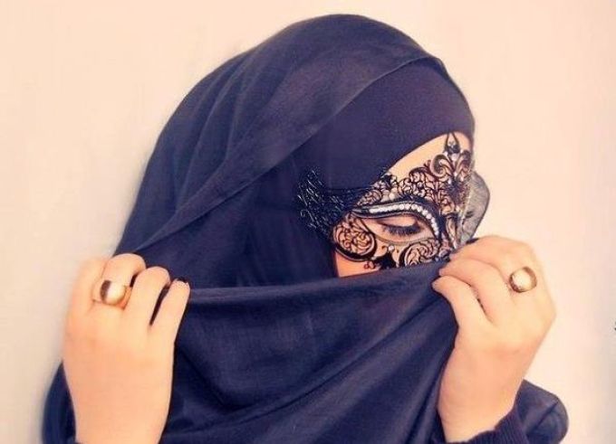 Bilder på au för muslimska flickor