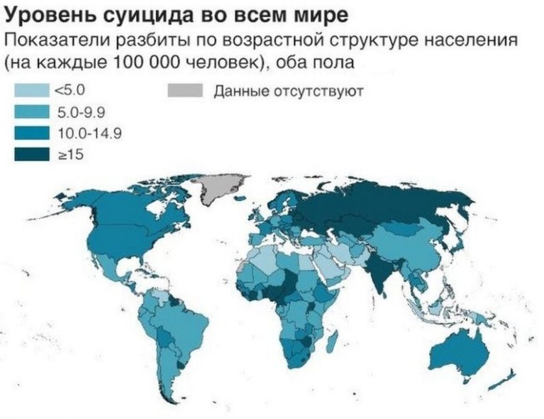 Русия заема водеща позиция в класацията