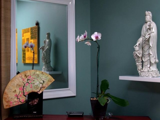 Dove puoi appendere uno specchio nelle stanze, nel corridoio di Feng Shui?