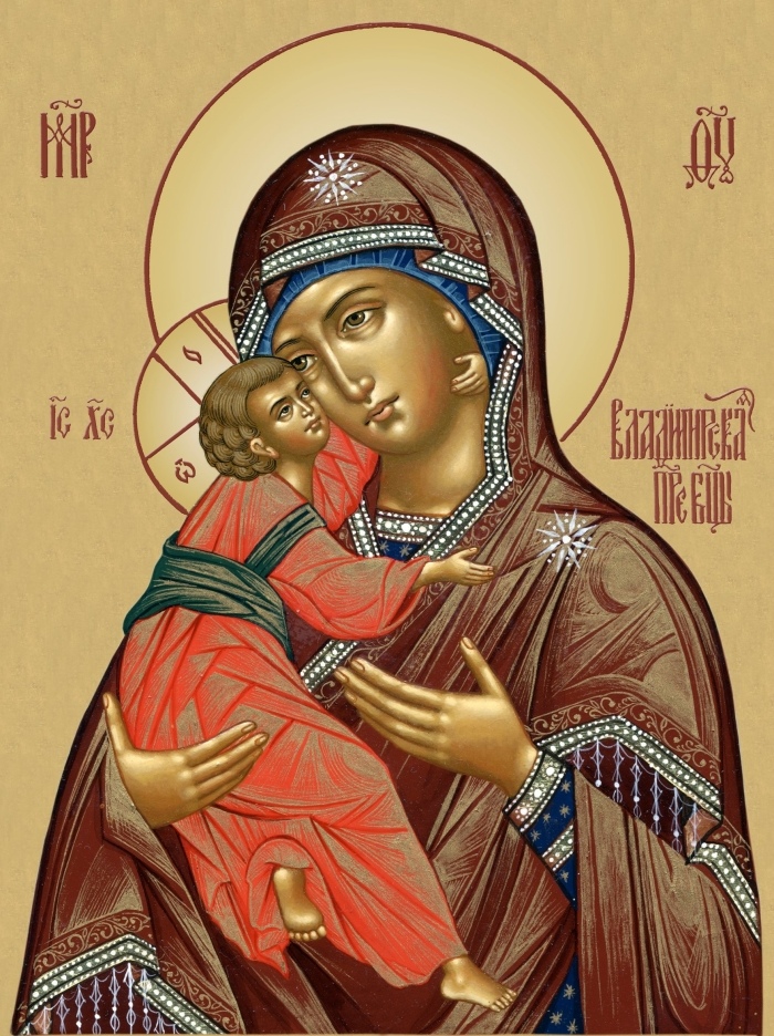 The icon of the Virgin