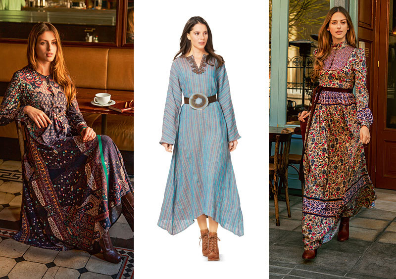 Bohemian Chic en vêtements pour sortir le soir