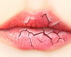 Zakaj se ustnice posušijo, olupijo in razpokajo pri ženskah, moških, otrocih med nosečnostjo, po 40 letih: razlogi, kaj storiti, kaj bi razmazali, da se ustnice ne posušijo? Če se ustnice nenehno posušijo, znak, kakšne bolezni, kakšni vitamini niso dovolj?