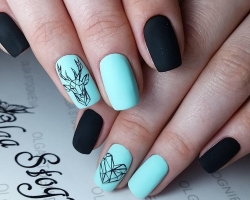 Beautiful and delicate turquoise manicure on short nails: ideas, photo. How to make a beautiful turquoise jacket, moon manicure, with rhinestones, pattern, sparkles, stones: design ideas, photo