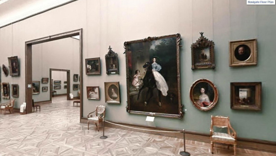The attraction of Moscow - Tretyakov Gallery