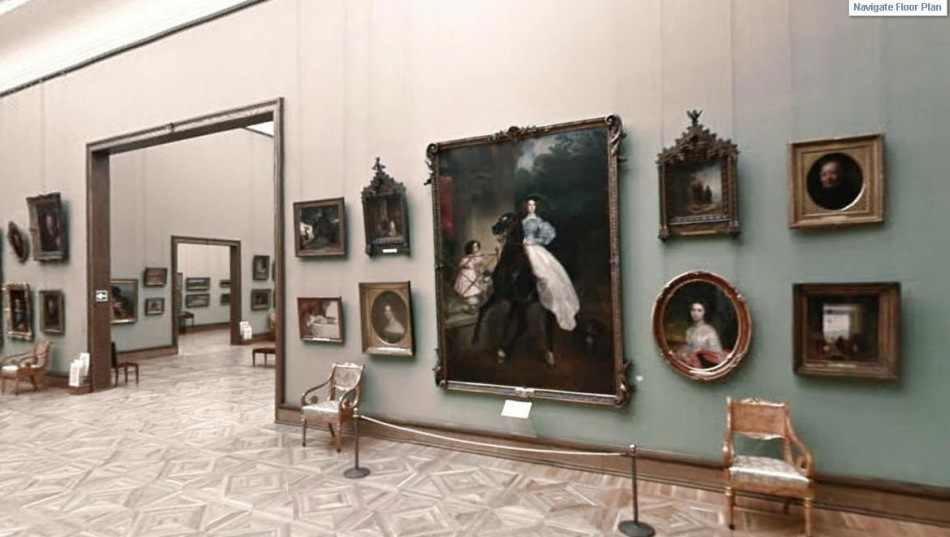 Attraktionen av Moskva - Tretyakov Gallery