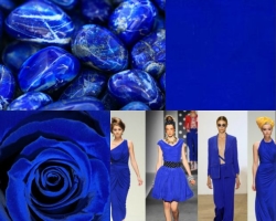 Modra barva: odtenki, barve